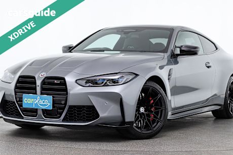 Grey 2022 BMW M4 Coupe Competition