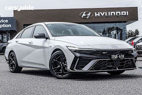 White 2025 Hyundai I30 Sedan N Line Premium