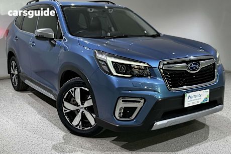 Blue 2021 Subaru Forester Wagon 2.5I-S (Awd)