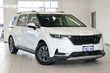 White 2022 Kia Carnival Wagon S