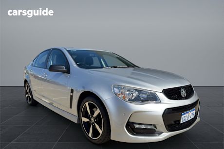 Silver 2016 Holden Commodore Sedan Sv6 Black Pack