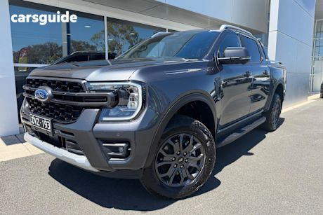 Grey 2025 Ford Ranger Double Cab Pick Up Wildtrak X 2.0 (4X4)