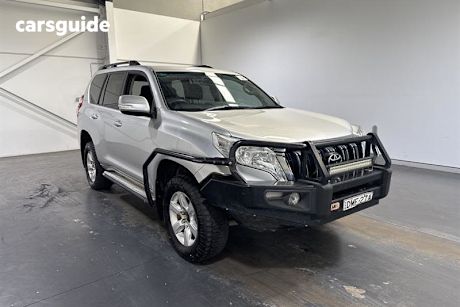 Silver 2017 Toyota Landcruiser Prado Wagon Gx (4X4)