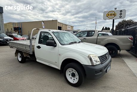 White 2006 Holden Rodeo Cab Chassis Dx