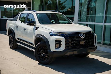 White 2025 LDV T60 Double Cab Utility Max Plus (4X4)