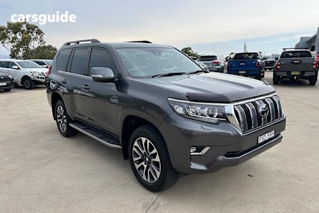 Grey 2023 Toyota Landcruiser Prado Wagon Vx