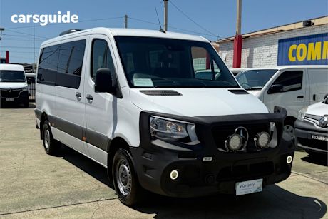 White 2019 Mercedes-Benz Sprinter Van 419Cdi Vs30 Mwb Rwd High Roof