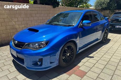 Blue 2011 Subaru Impreza Sedan Wrx (Awd)