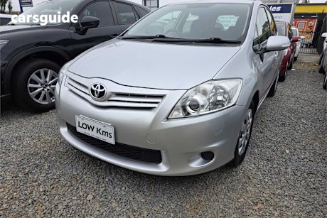 Silver 2011 Toyota Corolla Hatchback Ascent
