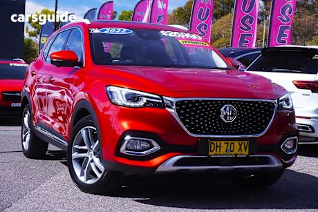 Red 2022 MG HS Wagon Phev Essence