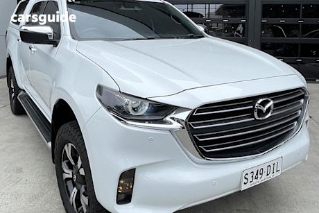 White 2020 Mazda BT-50 Dual Cab Pick-up Gt (4X4)