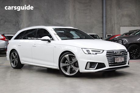 White 2019 Audi A4 Wagon Allroad 45 Tfsi Qutro S Tronic