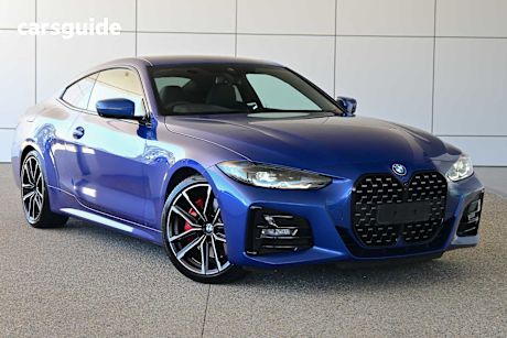 Blue 2022 BMW 430I Coupe M Sport