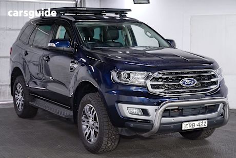 Blue 2020 Ford Everest Wagon Trend (4Wd 7 Seat)
