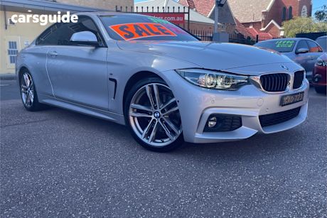 Silver 2017 BMW 430I Coupe Gran Coupe