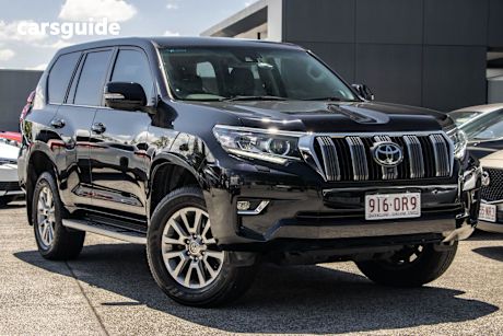Black 2020 Toyota Landcruiser Prado Wagon Vx