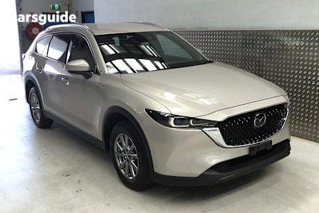 Beige 2023 Mazda CX-8 Wagon G25 Sport (Fwd)