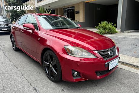 Red 2013 Lexus IS250 Sedan X Special Edition