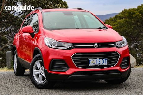 Red 2017 Holden Trax Wagon Ls