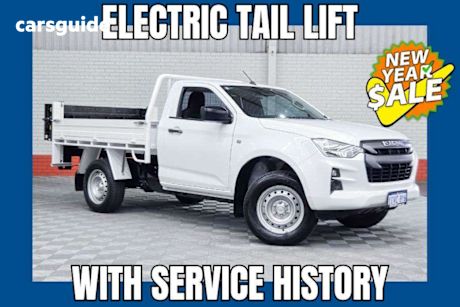 White 2022 Isuzu D-MAX Cab Chassis Sx (4X2) High-Ride