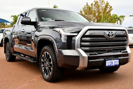 Grey 2023 Toyota Tundra Dual Cab Pick-up Limited