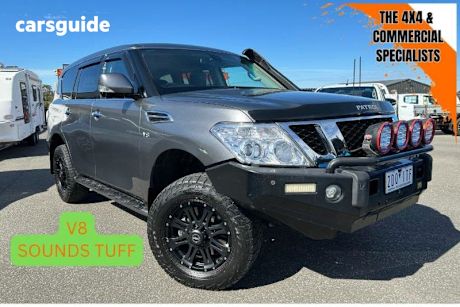 Grey 2016 Nissan Patrol Wagon Ti (4X4)