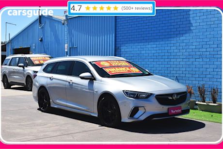 Silver 2018 Holden Commodore Sportswagon Rs-V