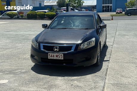 Black 2008 Honda Accord Sedan Vti