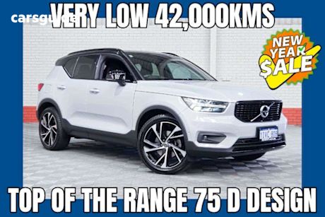 Silver 2022 Volvo XC40 Wagon T5 R-Design (Awd)