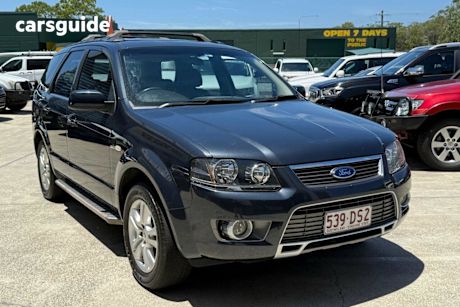 Grey 2011 Ford Territory Wagon Ts Limited Edition (4X4)