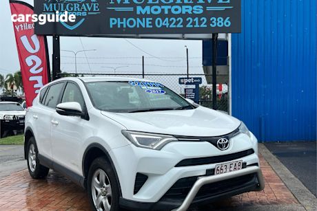 White 2017 Toyota RAV4 Wagon Gx (4X4)