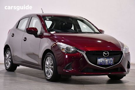 Purple 2017 Mazda 2 Hatchback Maxx