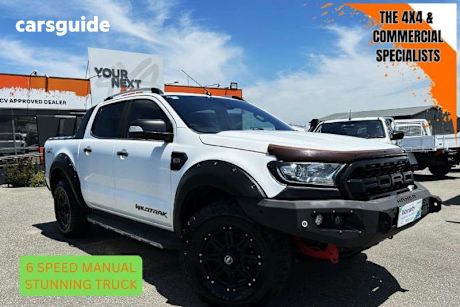 White 2017 Ford Ranger Dual Cab Pick-up Wildtrak 3.2 (4X4)