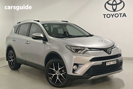 Silver 2017 Toyota RAV4 Wagon Gxl (4X4)