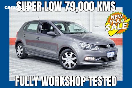 Grey 2016 Volkswagen Polo Hatchback 66 Tsi Trendline