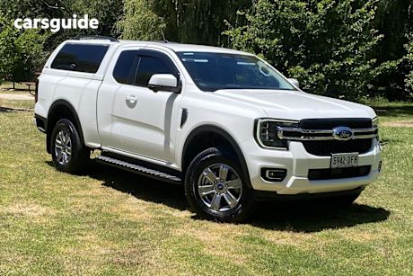 White 2024 Ford Ranger Super Cab Utility Xlt 2.0 (4X4)