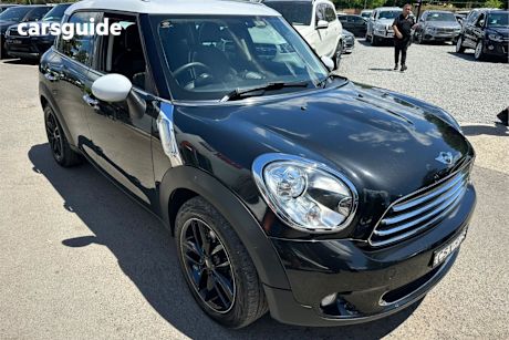 Black 2014 Mini Countryman SUV COOPER D F