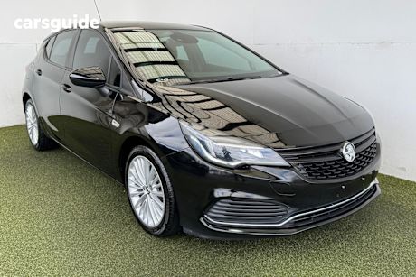 Black 2017 Holden Astra Hatchback R
