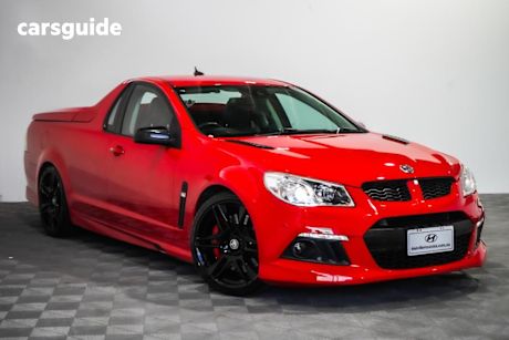 Red 2013 HSV Maloo Utility R8