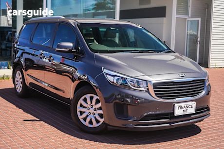 Grey 2017 Kia Carnival Wagon S