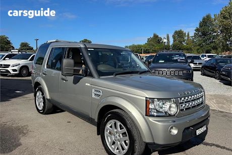 Grey 2011 Land Rover Discovery 4 Wagon 2.7 Tdv6