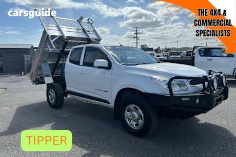 White 2015 Holden Colorado Space Cab Chassis Ls (4X4)