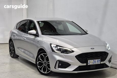 Silver 2019 Ford Focus Hatchback St-Line