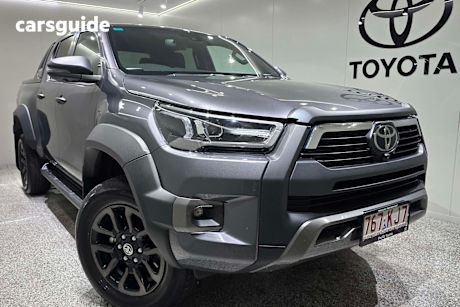 Silver 2024 Toyota Hilux Double Cab Pick Up Rogue 48V (4X4)