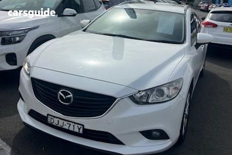 White 2012 Mazda 6 Wagon Sport