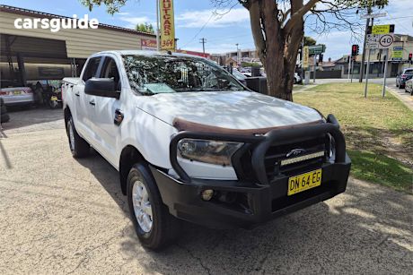 White 2016 Ford Ranger Crew Cab Pickup Xl 2.2 Hi-Rider (4X2)