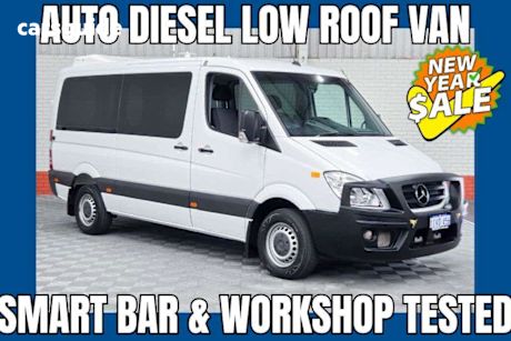 White 2012 Mercedes-Benz Sprinter Van 316Cdi Lwb