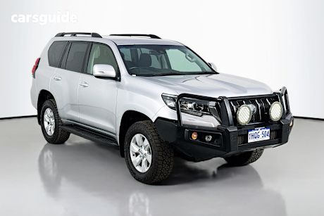 Silver 2018 Toyota Landcruiser Prado Wagon Gxl (4X4)