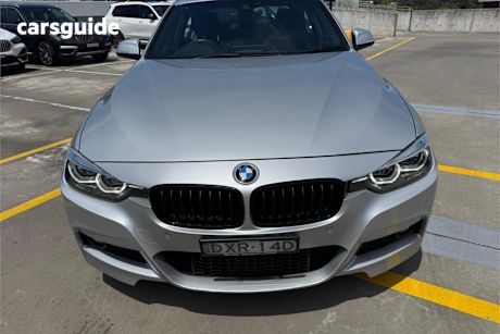 Silver 2018 BMW 330I Sedan Sport Line