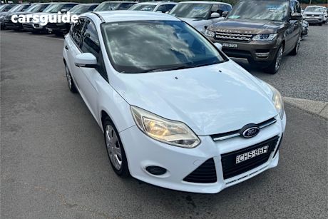 White 2012 Ford Focus Hatchback Ambiente